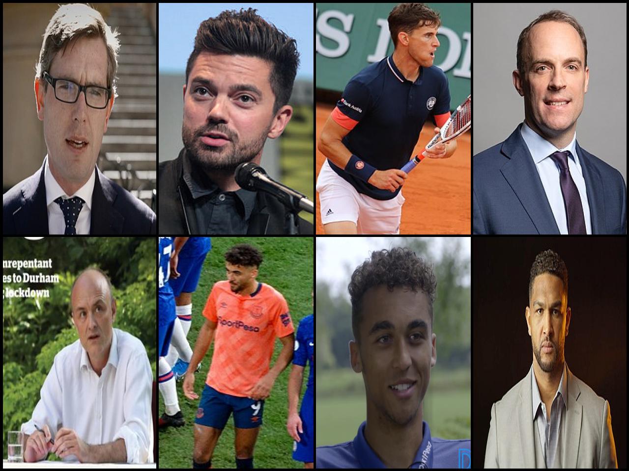 Lista de Personas Famosas llamadas <b>Dominic</b>