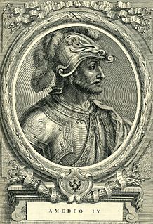 Amadeo IV de Saboya