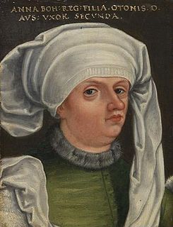 Ana de Bohemia, duquesa de Austria