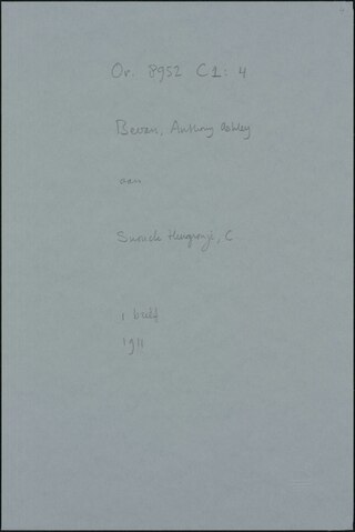 Anthony Ashley Bevan