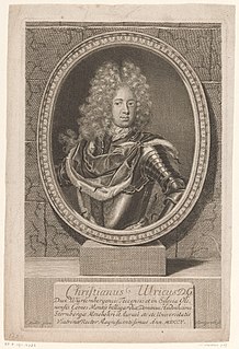Christian Ulrich II, Duke of Württemberg-Wilhelminenort