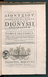 Dionisio Areopagita