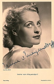 Irene von Meyendorff
