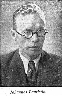 Johannes Lauristin