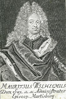 Mauricio Guillermo de Sajonia-Merseburgo
