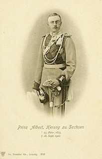 Alberto de Sajonia (1875–1900)