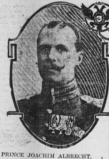 Prince Joachim Albert of Prussia
