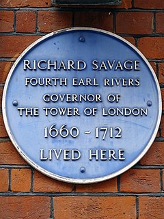 Richard Savage, 4th Earl Rivers
