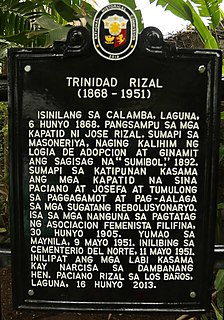 Trinidad Rizal