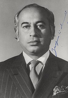 Zulfikar Ali Bhutto>